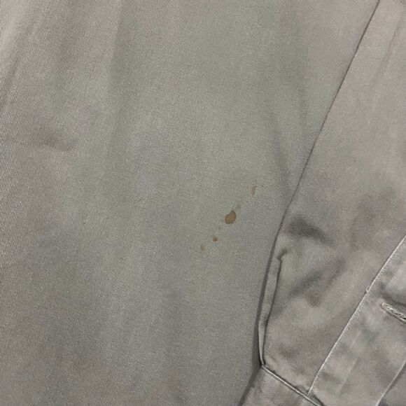 Polo Ralph Lauren Vintage 90s Black Khaki Brown Button Front Shirt Men's XXL - Picture 5 of 8